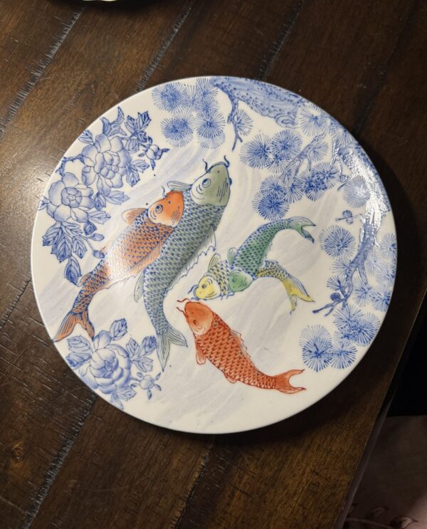 Famille Rose Platter