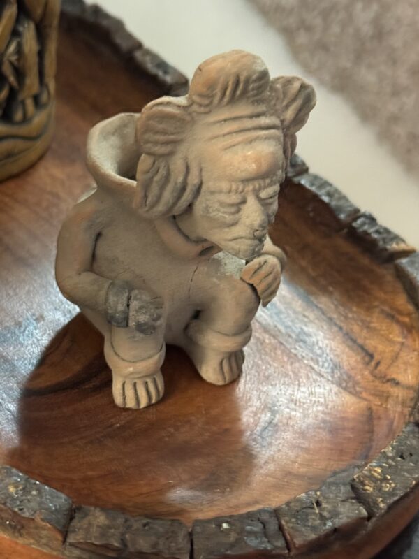 Alternative view of Mayan Figurine