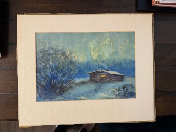 Henry Lorentzen — Lights of the North Watercolor Painting - Image 2